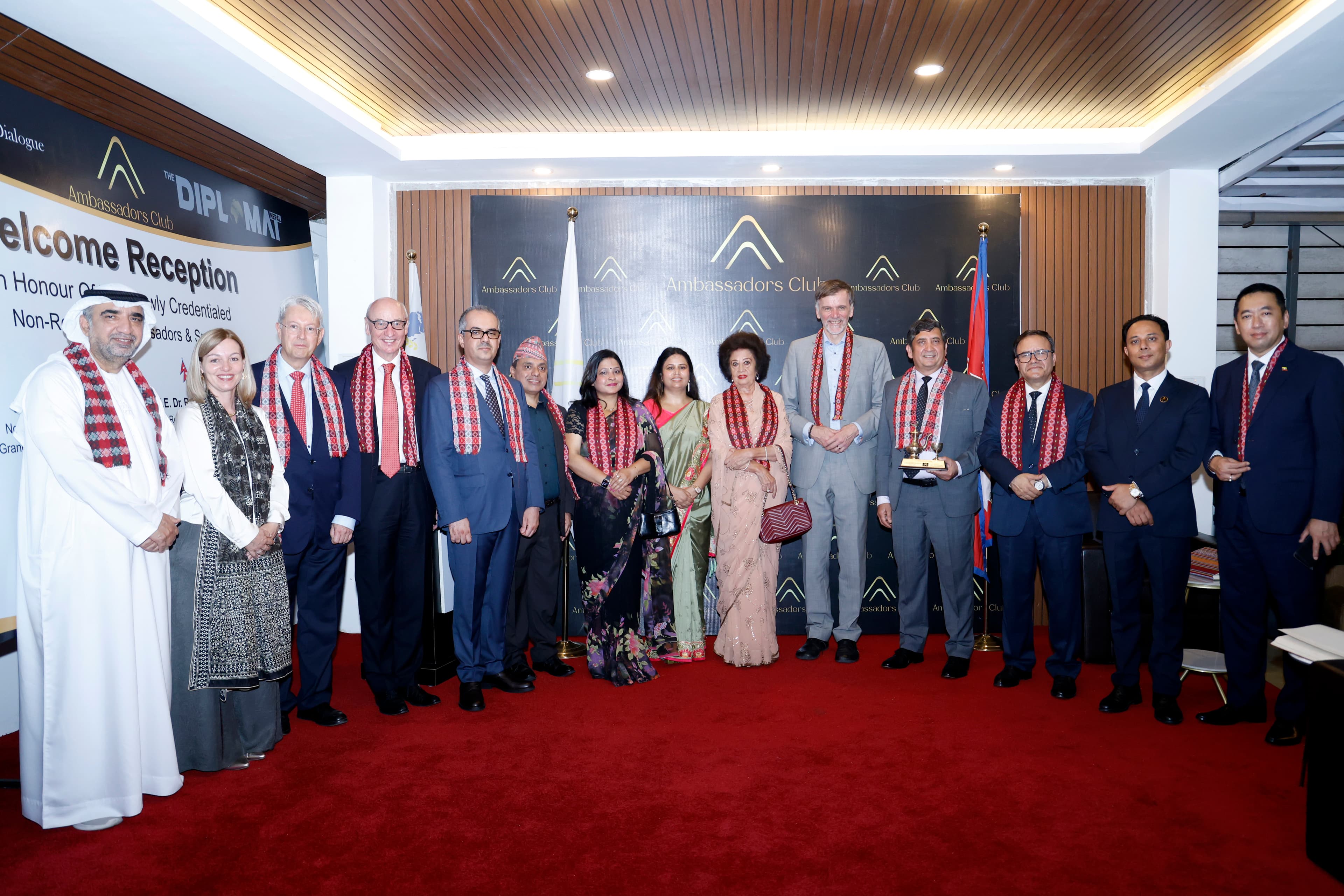 Diplomatic Reception for Newly Credentialed Non-Resident Ambassadors to Nepal