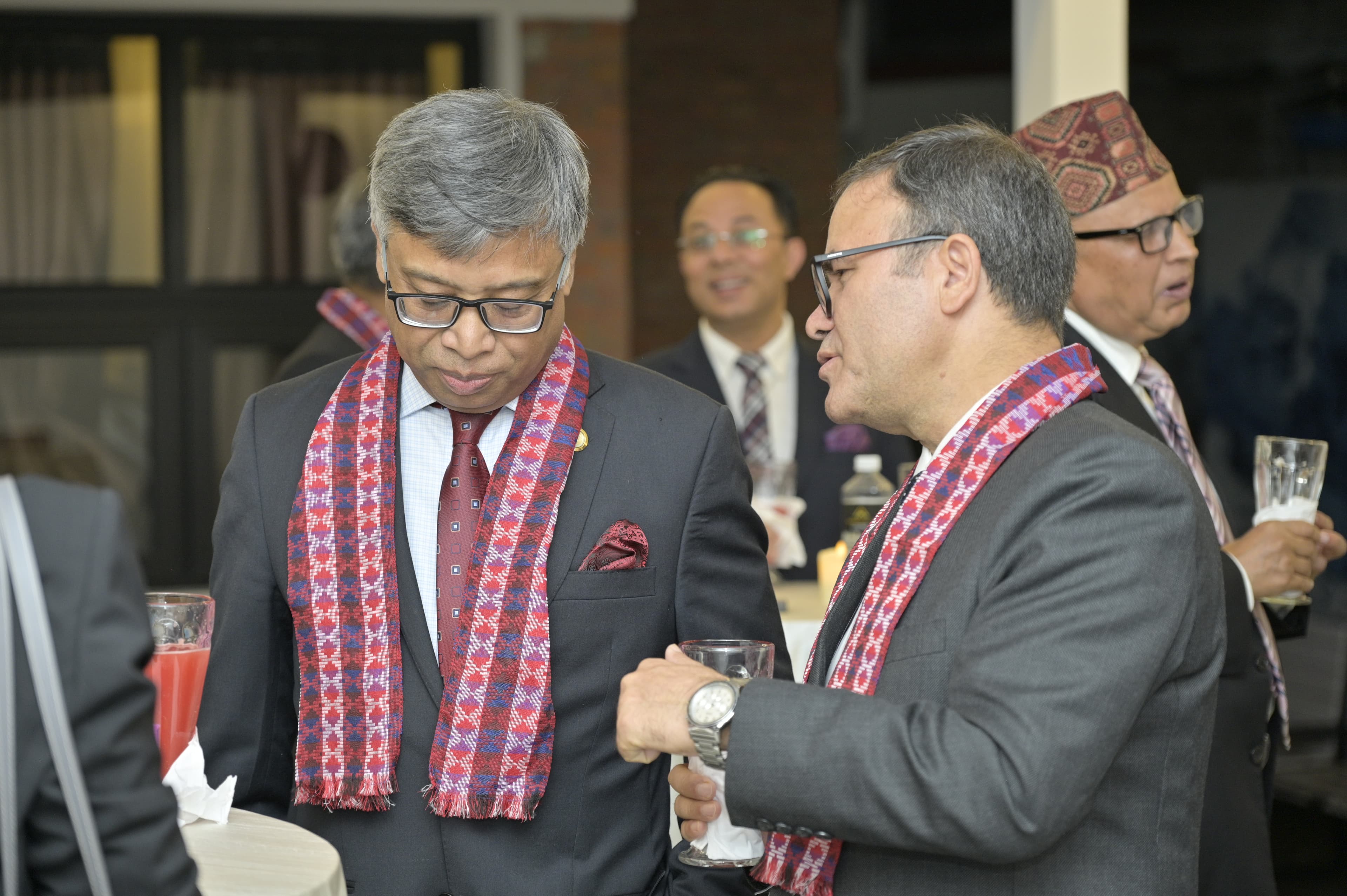 Welcome Dinner in Honour of the newly appointed Ambassadors of Bangladesh and Germany. photo 6