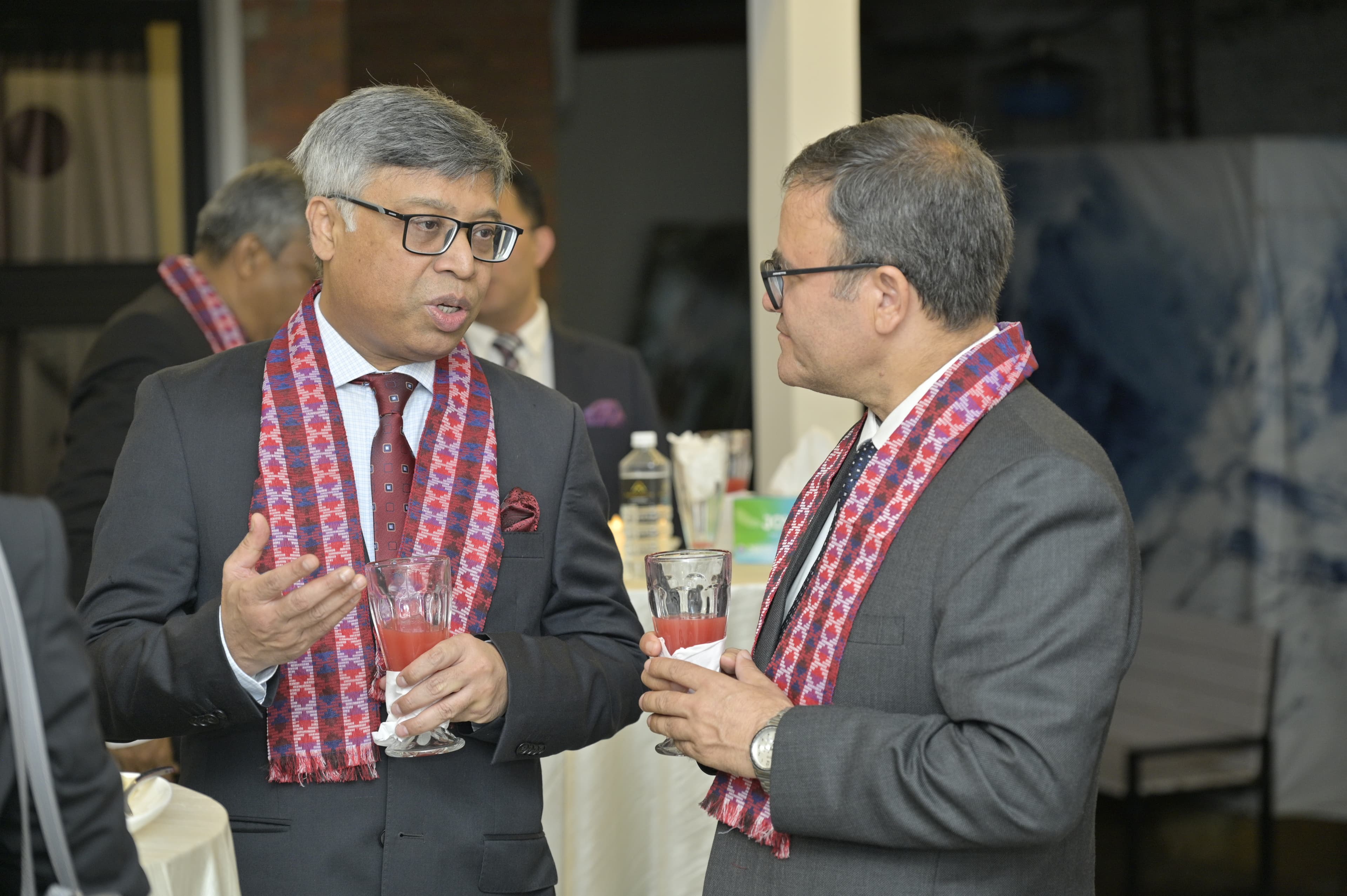 Welcome Dinner in Honour of the newly appointed Ambassadors of Bangladesh and Germany. photo 5