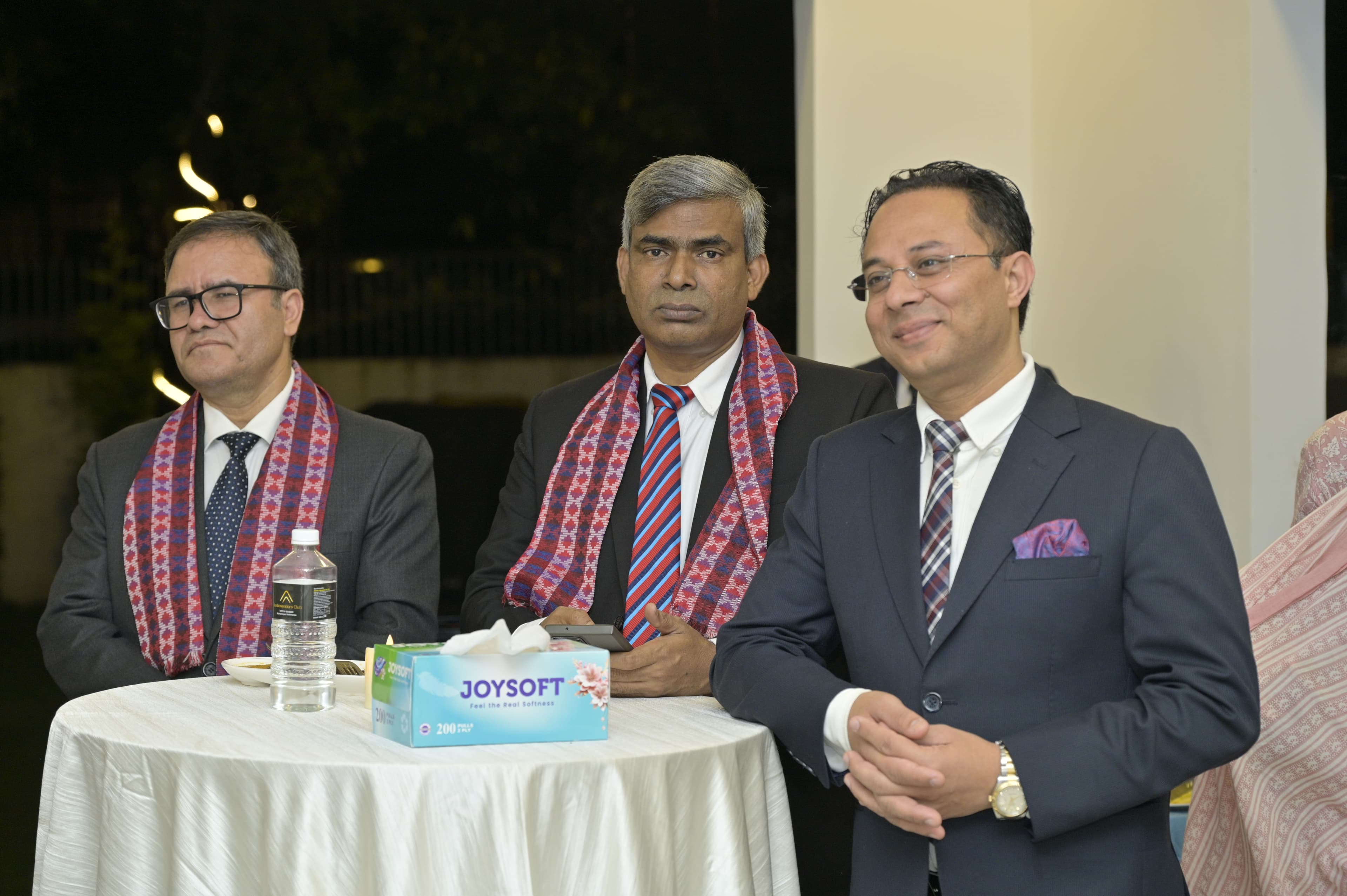 Welcome Dinner in Honour of the newly appointed Ambassadors of Bangladesh and Germany. photo 9