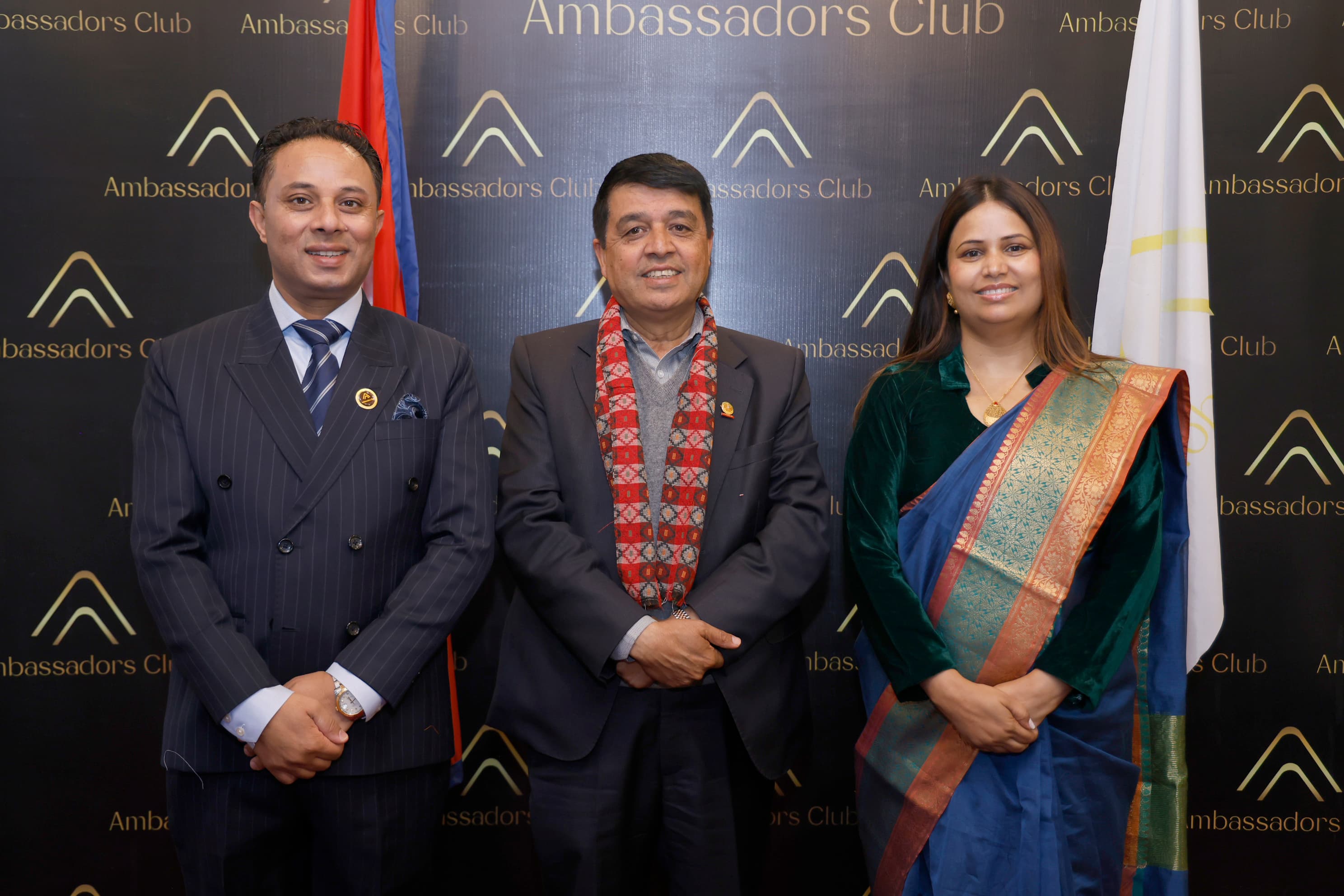 UNRC-Nepal Hanaa Singer-Hamdy Awarded the `Recognition Award 2025´ by the Ambassadors Club Nepal photo 11