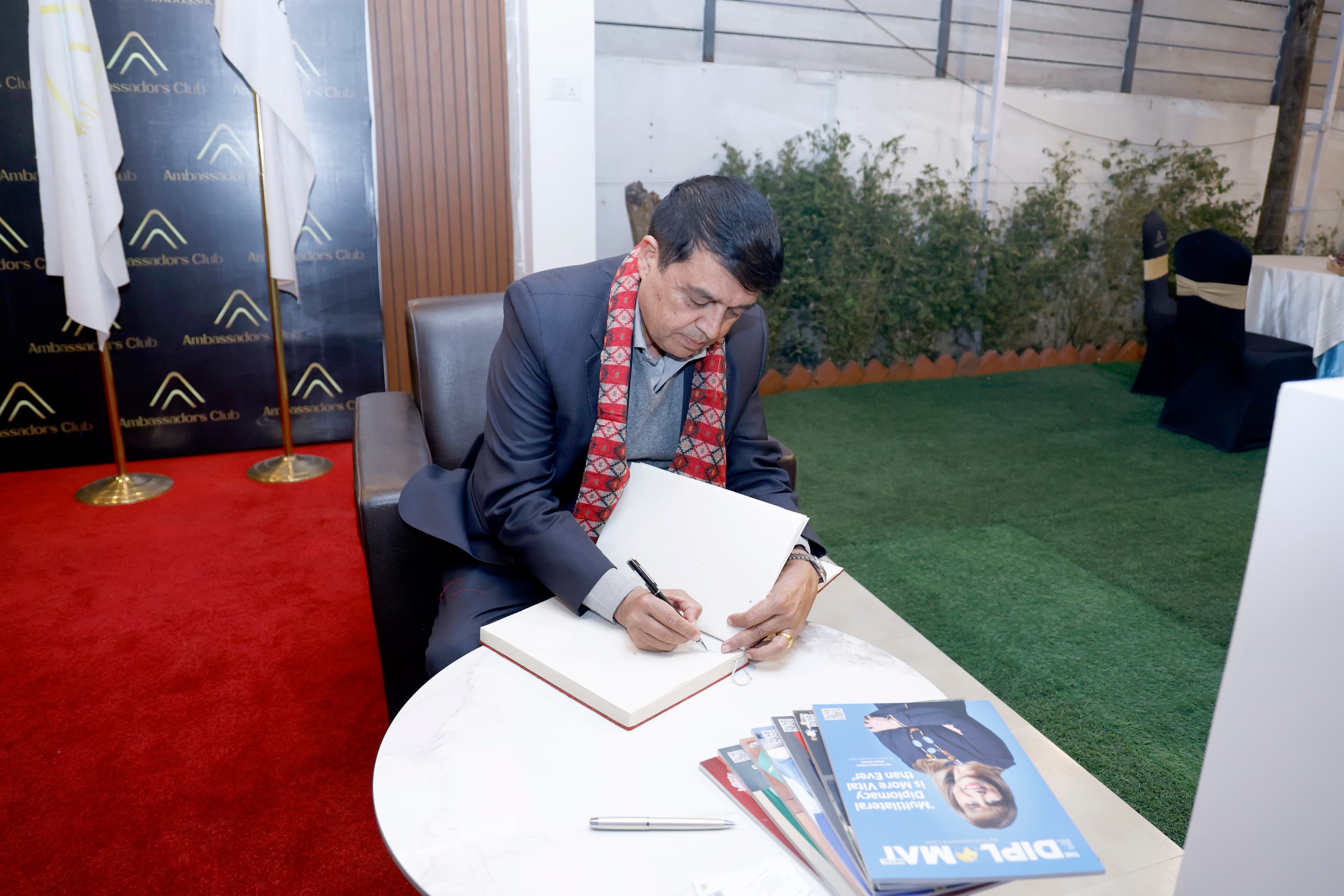 UNRC-Nepal Hanaa Singer-Hamdy Awarded the `Recognition Award 2025´ by the Ambassadors Club Nepal photo 10